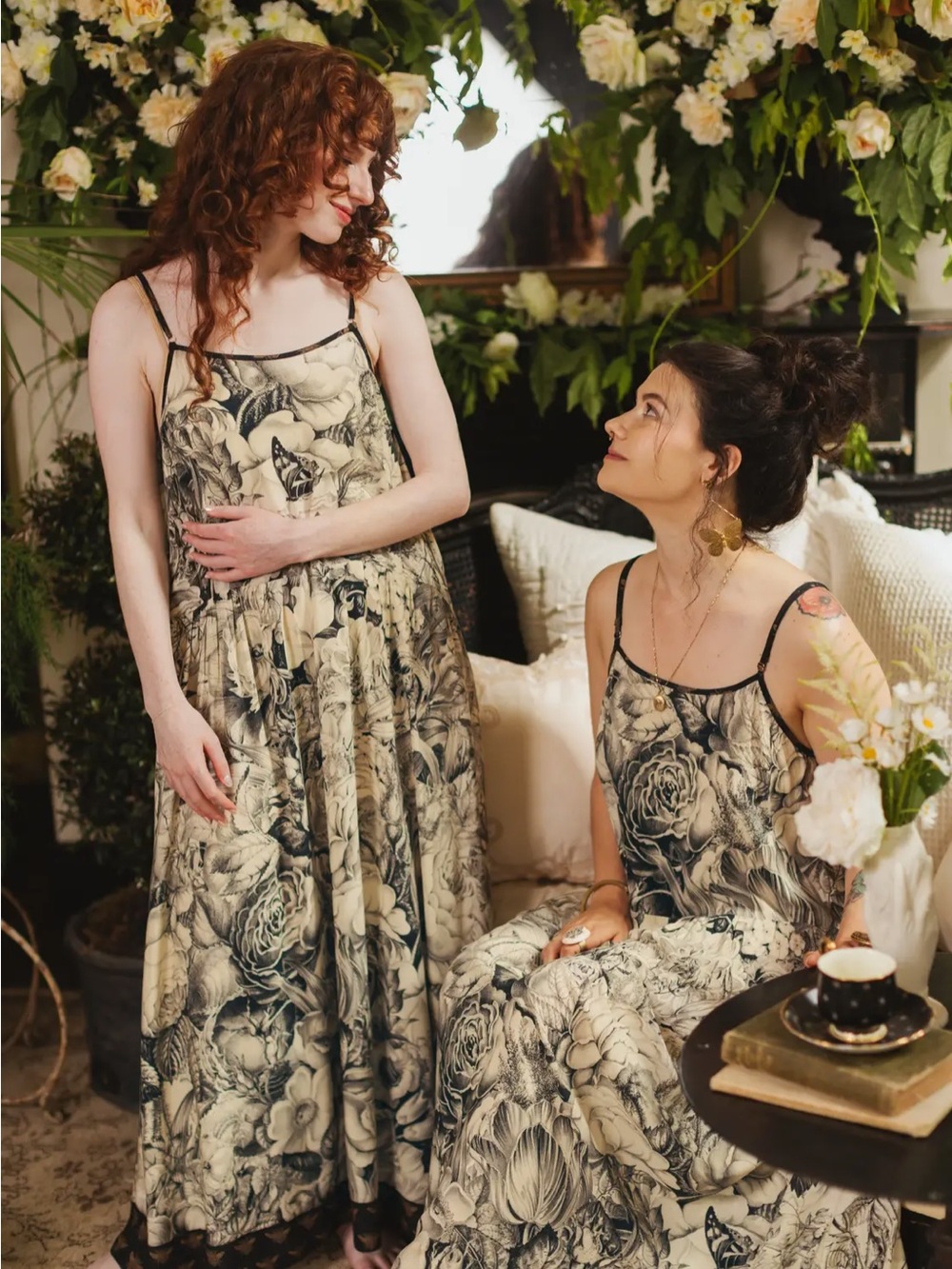 Market of Stars ✨ Honey and the Moon Bohemé Maxi Slip Dress